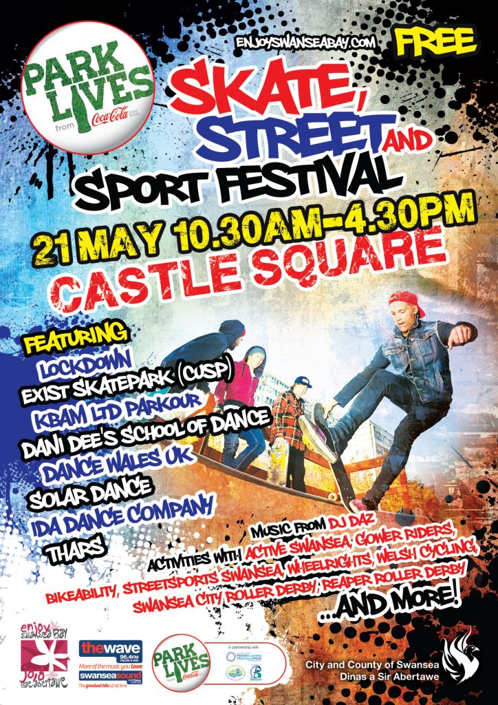 2016 Skate, Street & Sport Festival Poster (E)