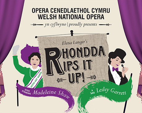 Opera Cenedlaethol Cymru yn cyflwyno Rhondda Rips it Up! gan Elena Langer
